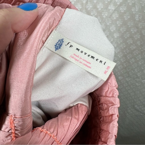 Free People Movement Pink High Rise The Way Home Shorts - Picture 5 of 6